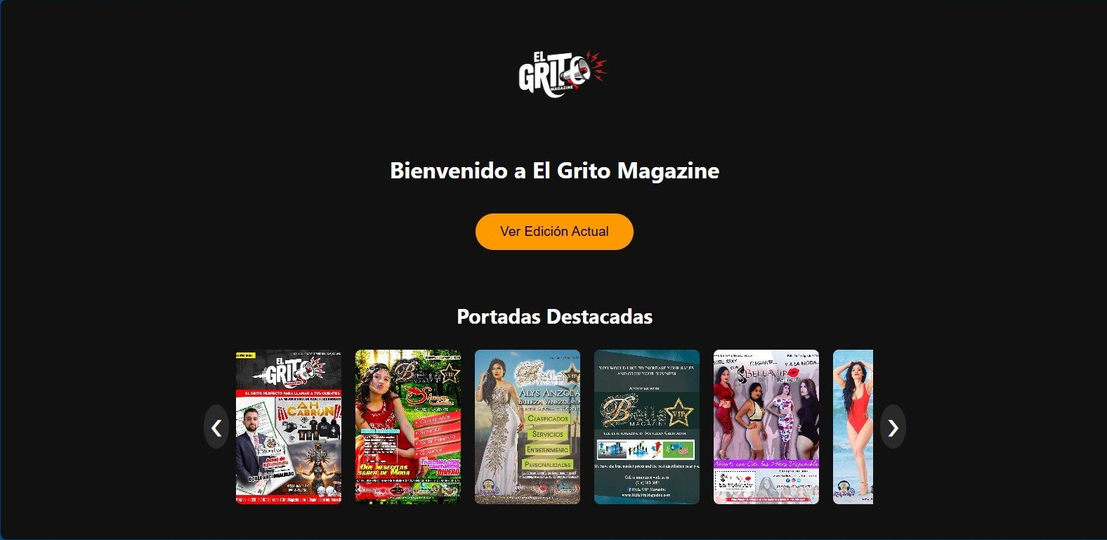 Flipbook El Grito Magazine