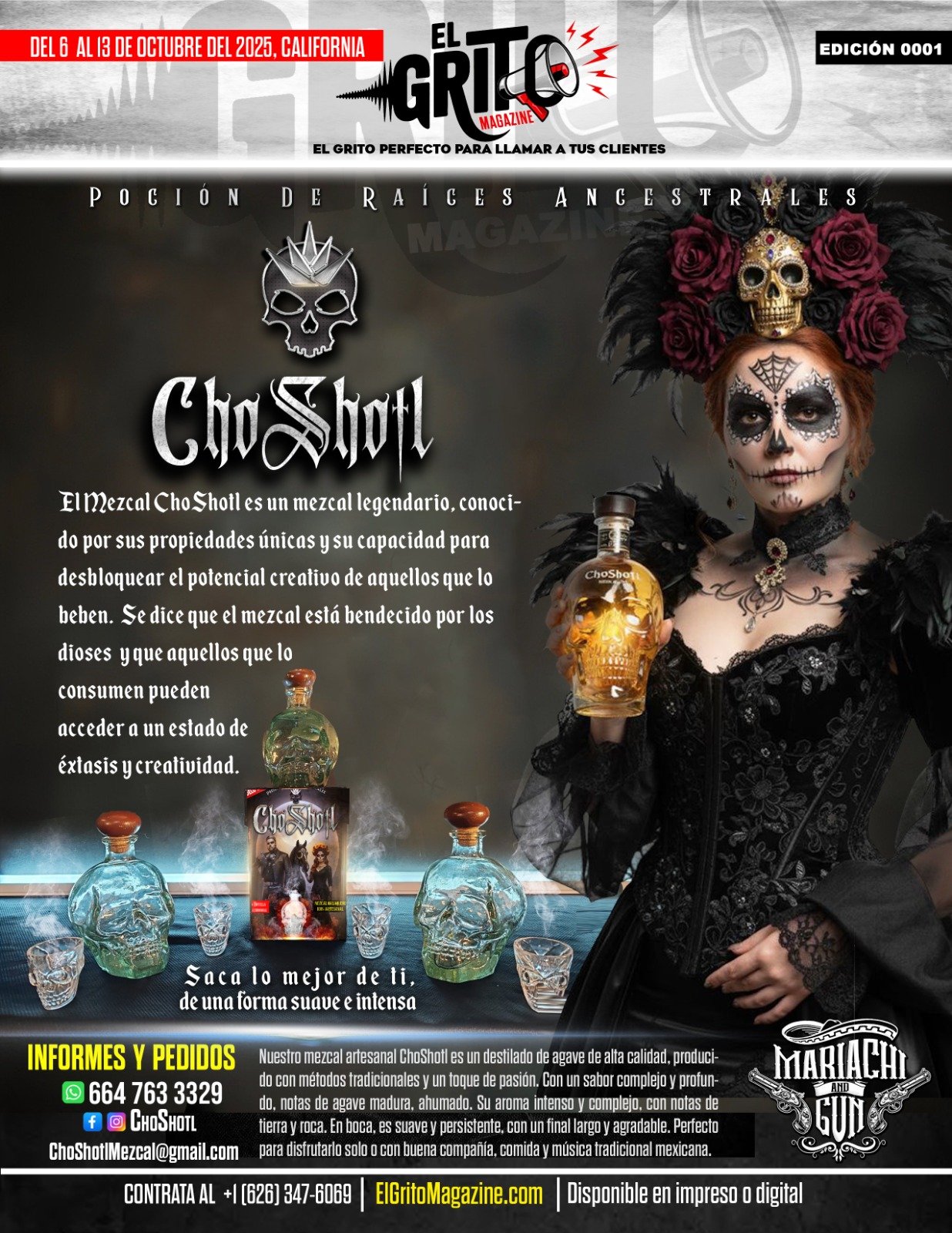 Páginas interiores El Grito Magazine
