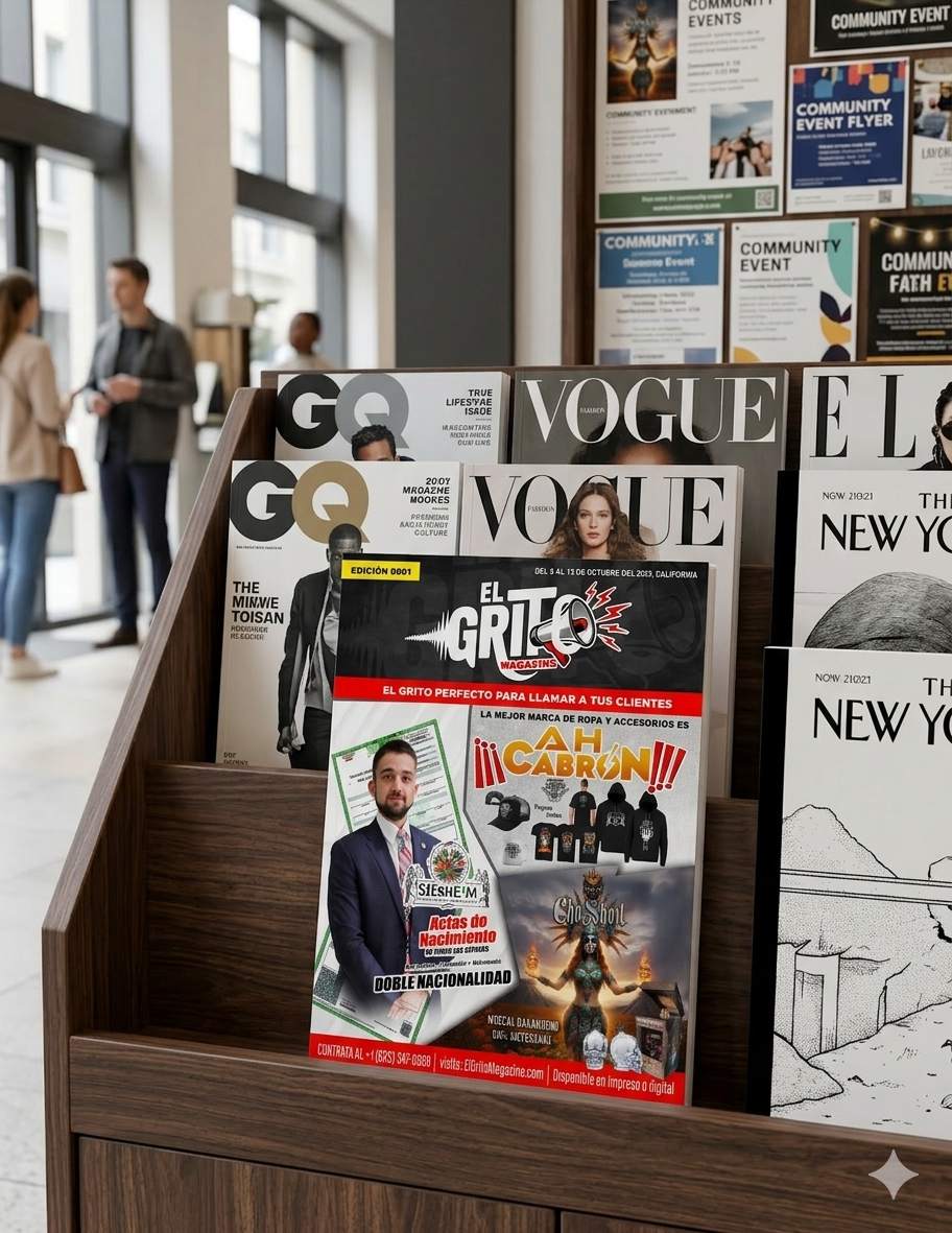 El Grito Magazine en contexto urbano