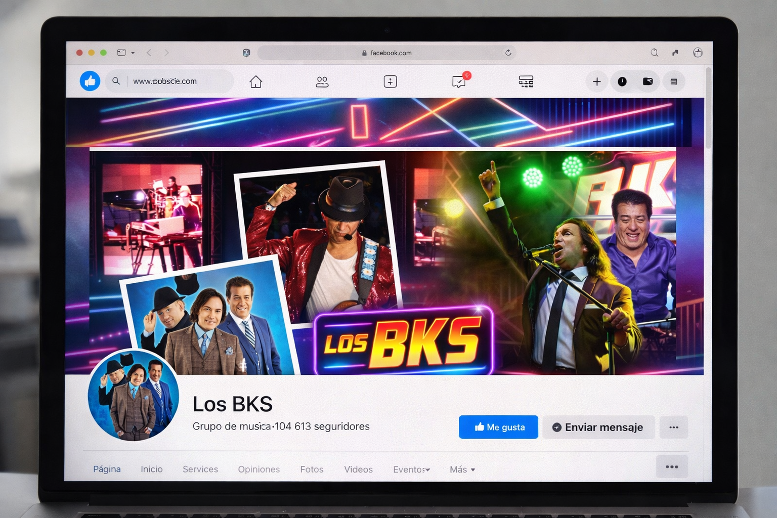 Banner de Facebook Los BKS