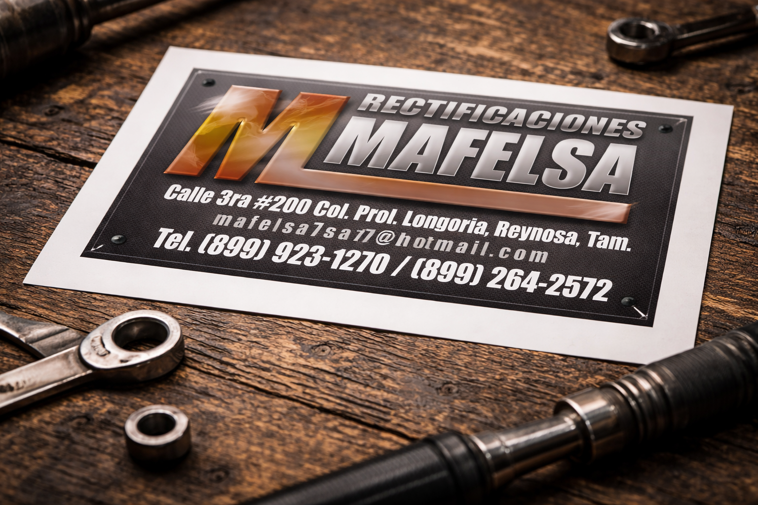 Tarjeta Mafelsa