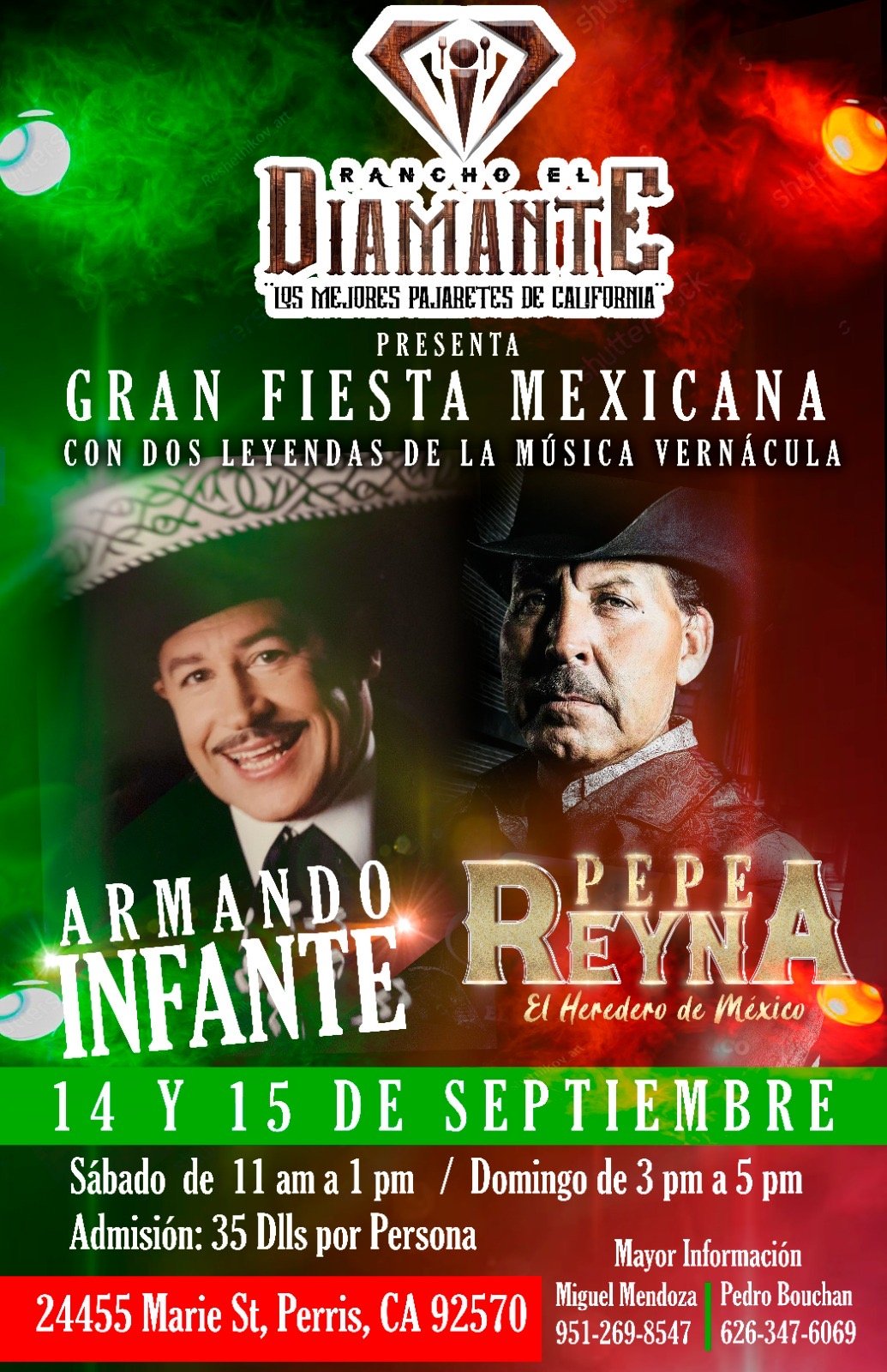 Flyer Pepe Reyna