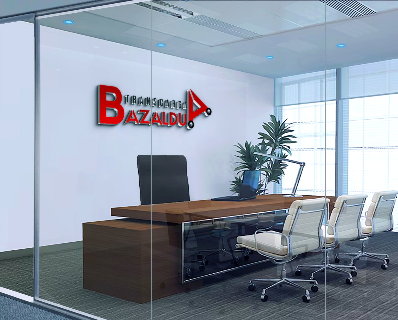 Logotipo Transcarga Bazaldua